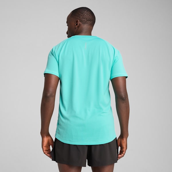 VELOCITY Running Tee Men, Aquatic, large-ZAF