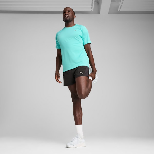 VELOCITY Running Tee Men, Aquatic, large-ZAF