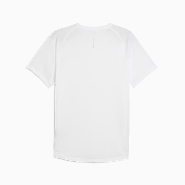 Camiseta para correr con combinación de tres tejidos para hombre RUN VELOCITY, PUMA White, large-MEX