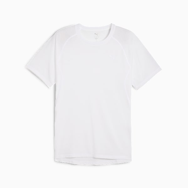 Camiseta para correr con combinación de tres tejidos para hombre RUN VELOCITY, PUMA White, large-MEX