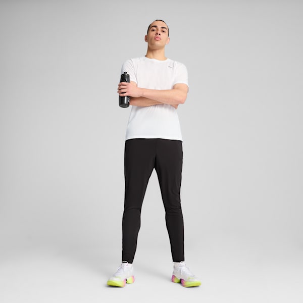 Camiseta para correr con combinación de tres tejidos para hombre RUN VELOCITY, PUMA White, large-MEX