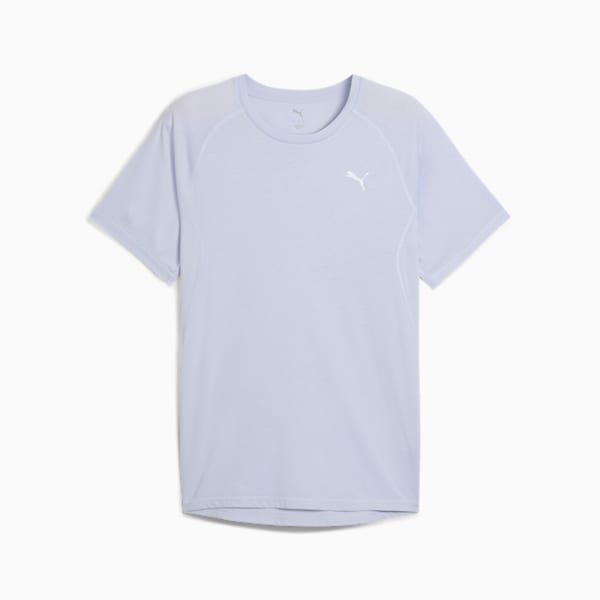 VELOCITY Tri-Blend Running Tee Men, Cool Weather, large-ZAF