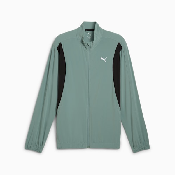 Campera de running VELOCITY para hombre, Green Moon, large-ARG