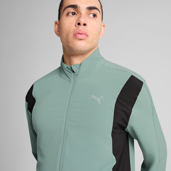 Campera de running VELOCITY para hombre, Green Moon, large-ARG