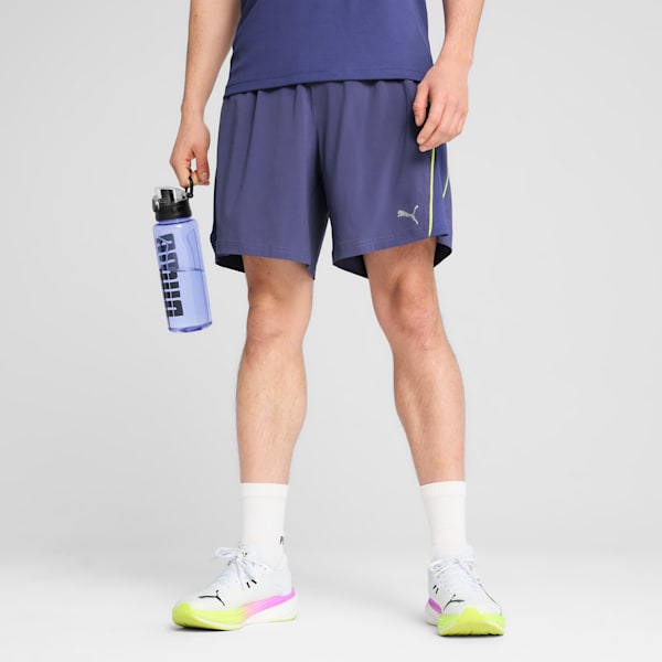 VELOCITY 7" Running Shorts Men, Blue Crystal, large-MEX