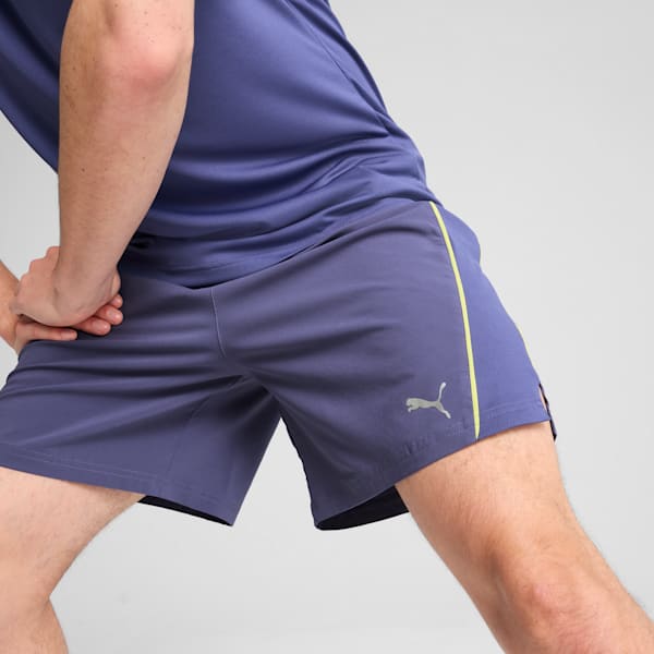 VELOCITY 7" Running Shorts Men, Blue Crystal, large-MEX