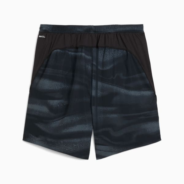 VELOCITY All-Over Print 7" Running Shorts Men, PUMA Black, large-ZAF