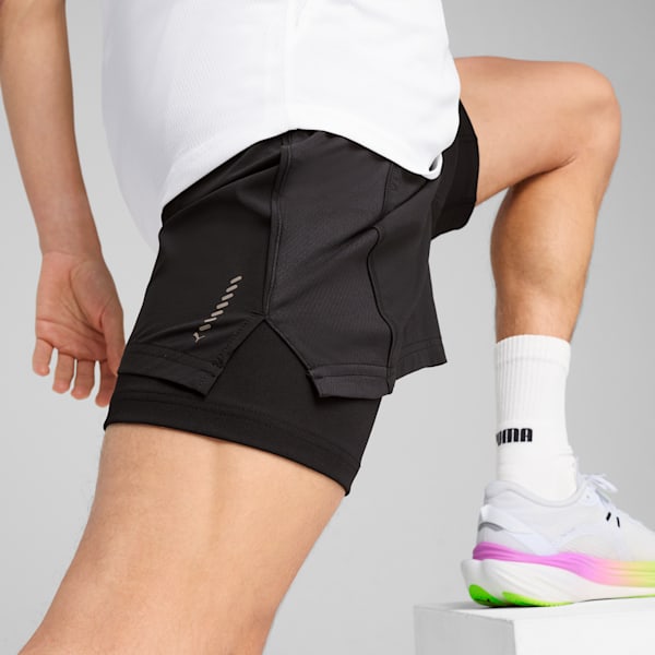 Shorts de running “2 en 1” VELOCITY para hombre, PUMA Black, large-MEX