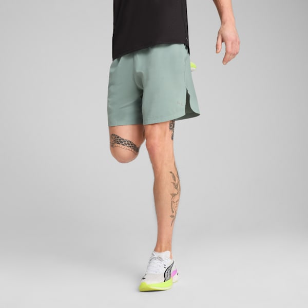 Shorts de running ULTRAWEAVE para hombre, Green Moon, large-ARG
