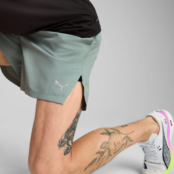 Shorts de running ULTRAWEAVE para hombre, Green Moon, large-ARG