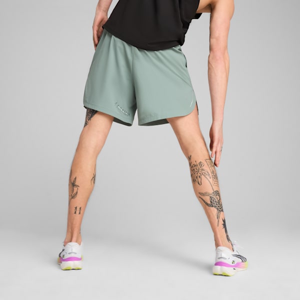 Shorts de running ULTRAWEAVE para hombre, Green Moon, large-ARG