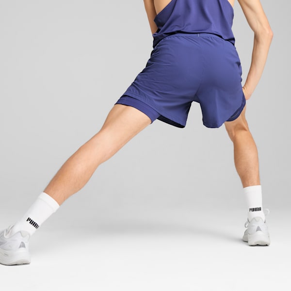 ULTRAWEAVE 2-in-1 5" Running Shorts Men, Blue Crystal, large-MEX