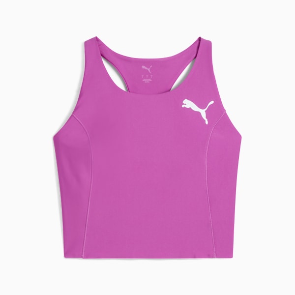 Crop top RACEDAY ULTRAFORM para mujer, Wild Berry, large-ARG