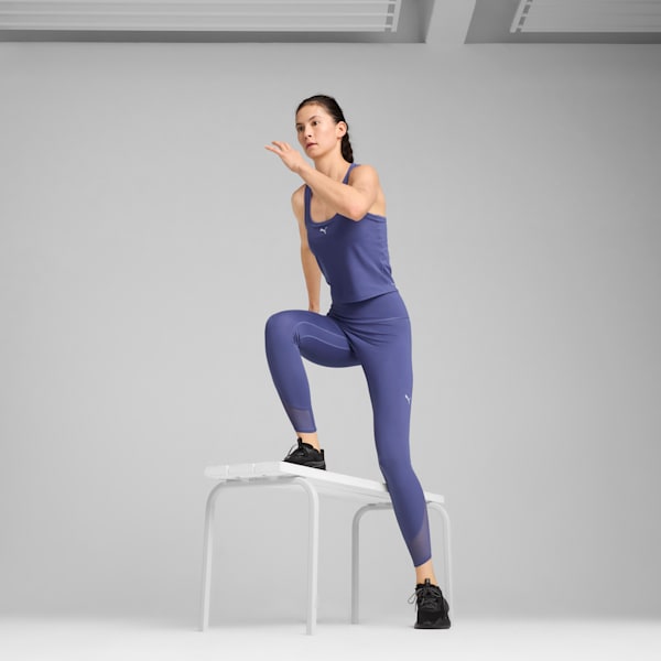 Leggings CLOUDSPUN para mujer, Blue Crystal, large-MEX