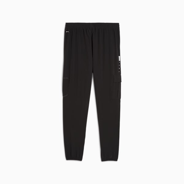 Pantalones tejidos para hombre Flex Trend PUMA, PUMA Black, large-ARG