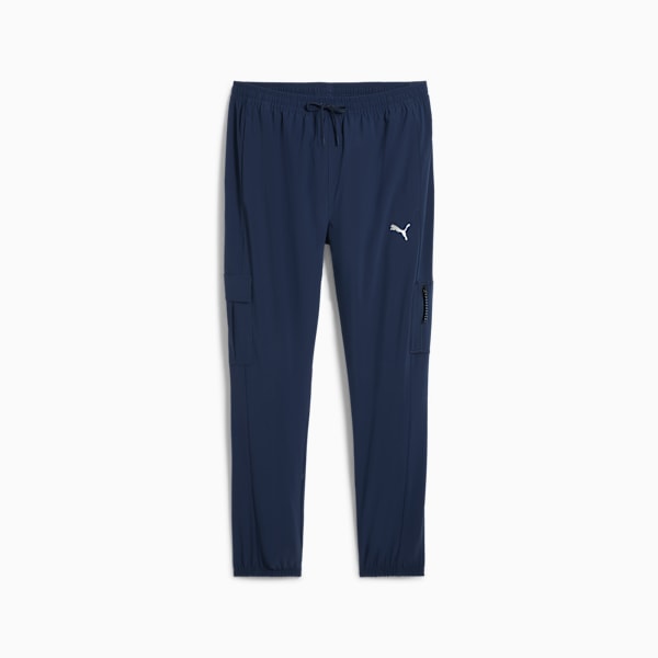 Pantalones tejidos para hombre Flex Trend PUMA, Club Navy, large-ARG