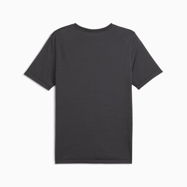 Playera Train All Day TECH Seamless para hombre, Galactic Gray-PUMA Black-Tonal Jacquard, large-MEX
