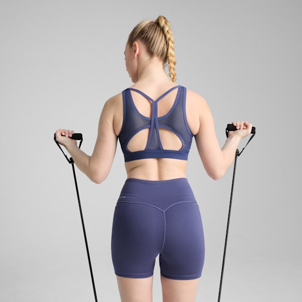 Top deportivo 4KEEPS CLOUDSPUN para mujer, Blue Crystal, large-ARG