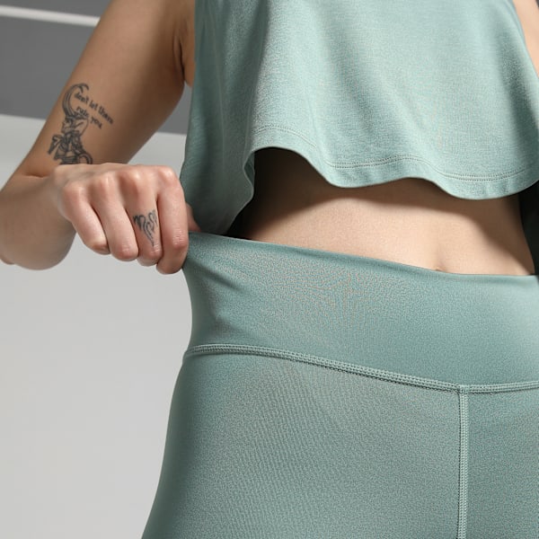 MOVE High-Waisted 7/8 Tights Women, Green Moon, large-ZAF