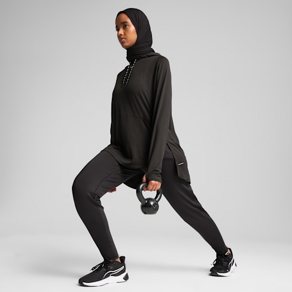 MODEST Hoodie Women, PUMA Black, large-ZAF