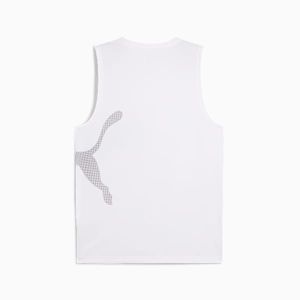 Train All Day Big Logo Tank Men, PUMA White, large-ZAF