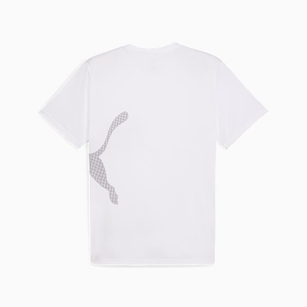 Train All Day Big Logo Tee Men, PUMA White, large-ZAF