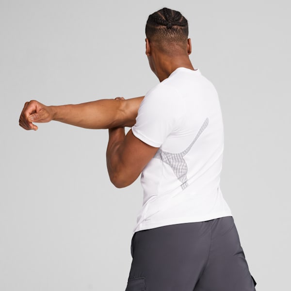 Train All Day Big Logo Tee Men, PUMA White, large-ZAF
