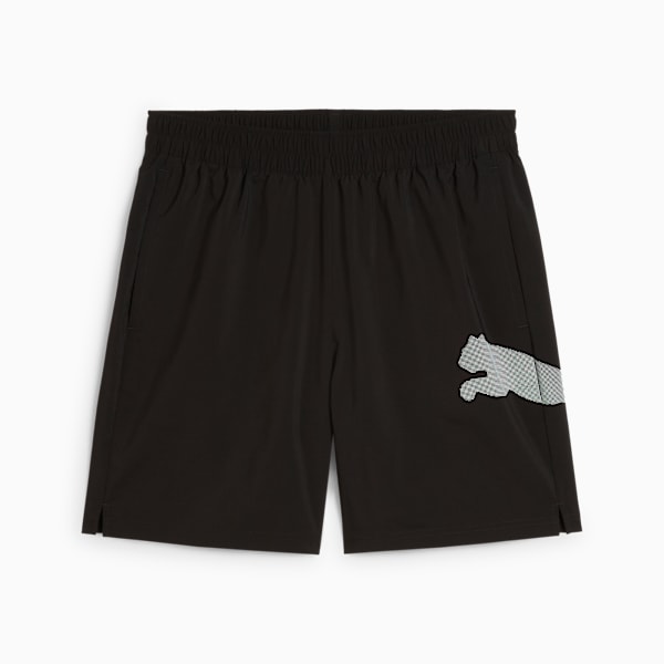 Train All Day Essentials Big Logo 7" Woven Short Men, PUMA Black, large-ZAF