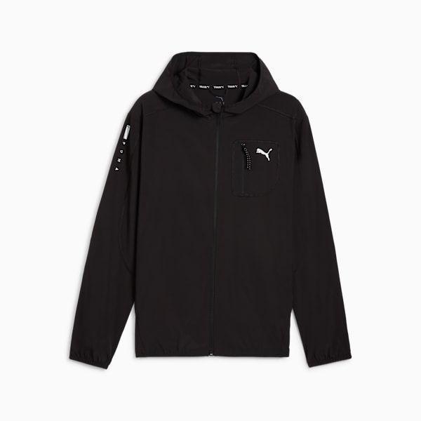 Campera para hombre Woven PUMA FLEX, PUMA Black, large-ARG