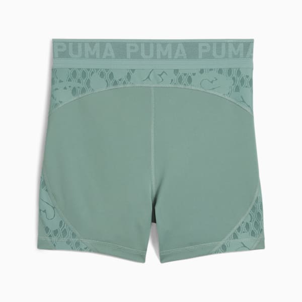 Leggings cortos con encaje para mujer, Green Moon, large-MEX