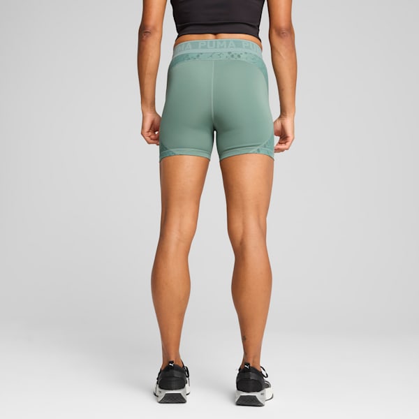 Leggings cortos con encaje para mujer, Green Moon, large-MEX