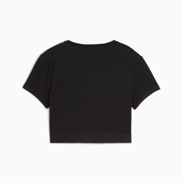 Crop top PUMA STRONG para mujer, PUMA Black, large-ARG