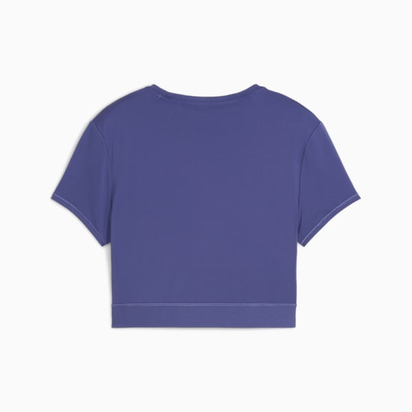 Crop top PUMA STRONG para mujer, Blue Crystal, large-ARG