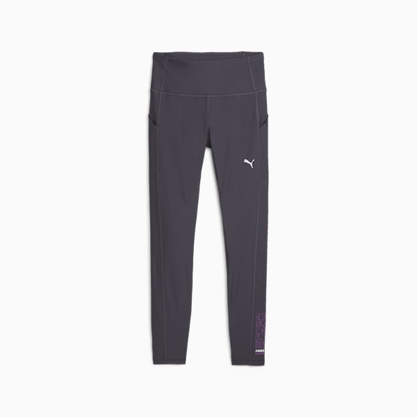 Calzas de trail running SEASONS para mujer, Galactic Gray, large-ARG
