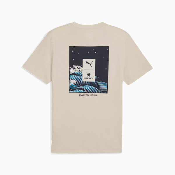 Remera de running PUMA x SAYSKY, Desert Dust, large-ARG