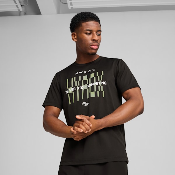 Camiseta PUMA x HYROX TAD para hombre, PUMA Black, large-ARG