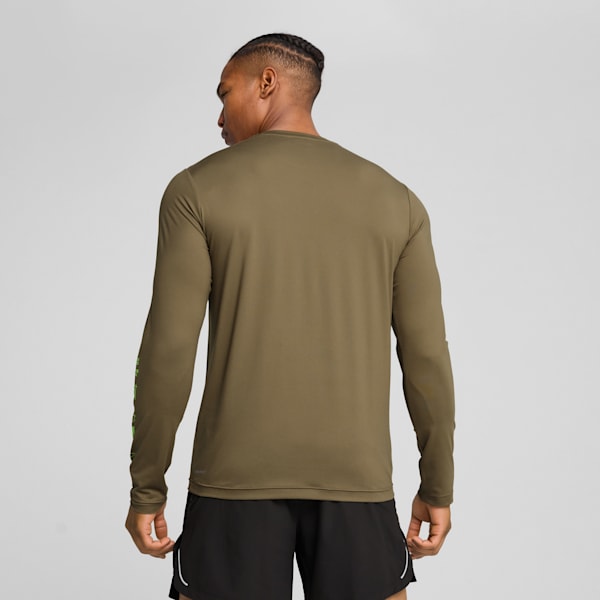 Remera manga larga PUMA x HYROX CLOUDSPUN para hombre, Loden Green, large-ARG