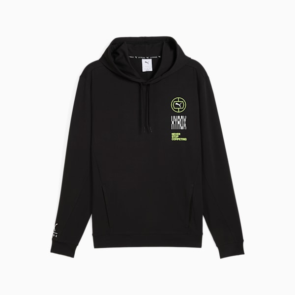 Buzo con capucha PUMA x HYROX CLOUDSPUN para hombre, PUMA Black, large-ARG
