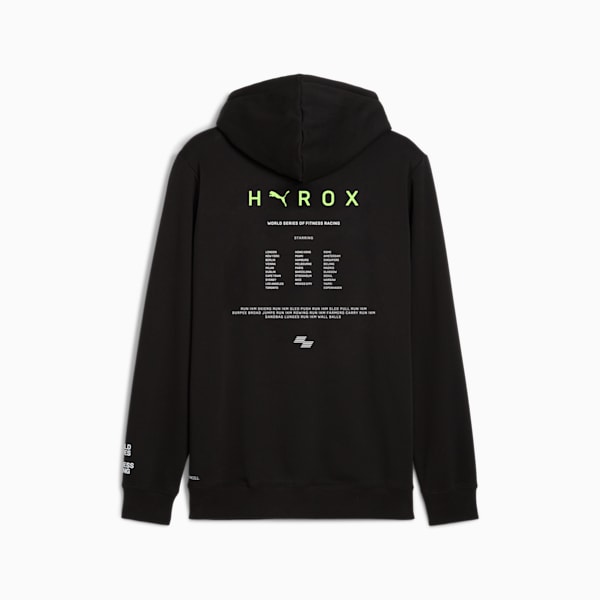 PUMA x HYROX Heavyweight Hoodie Men, PUMA Black, large-ZAF