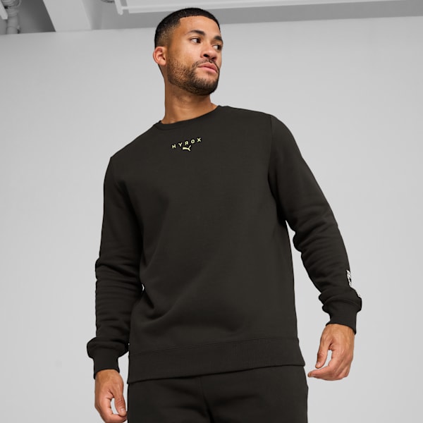 Buzo PUMA x HYROX Heavyweight para hombre, PUMA Black, large-ARG