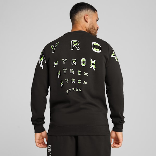 Buzo PUMA x HYROX Heavyweight para hombre, PUMA Black, large-ARG
