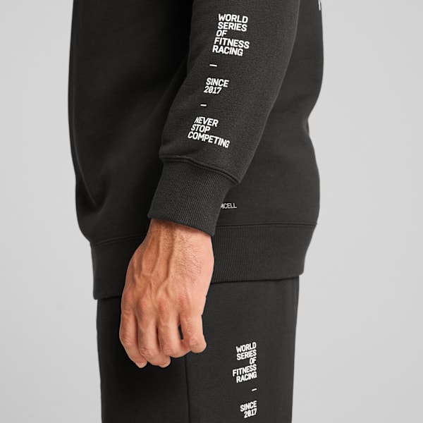 Buzo PUMA x HYROX Heavyweight para hombre, PUMA Black, large-ARG