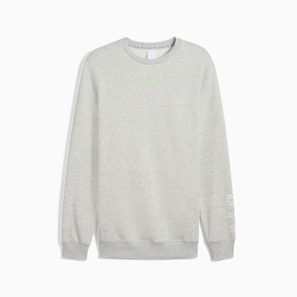 Buzo PUMA x HYROX Heavyweight para hombre, Light Gray Heather, large-ARG