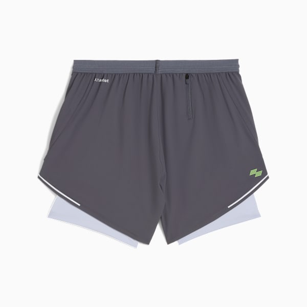 Shorts “2 en 1” PUMA x HYROX ULTRAWEAVE para mujer, Galactic Gray, large-ARG