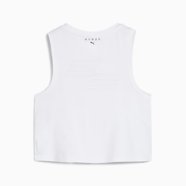 Musculosa corta PUMA x HYROX CLOUDSPUN para mujer, PUMA White, large-ARG