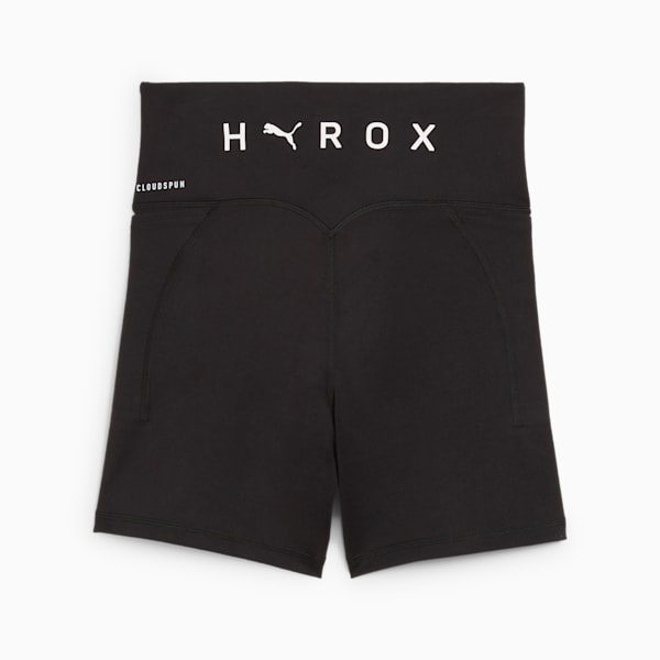 PUMA x HYROX CLOUDSPUN 3" Short Tights Women, PUMA Black, large-ZAF