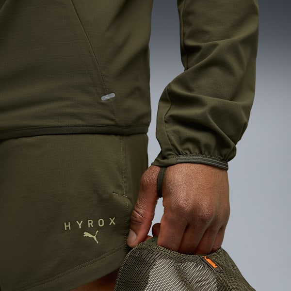 PUMA x HYROX ULTRAWEAVE Jacket Men, Dark Olive, large-ZAF