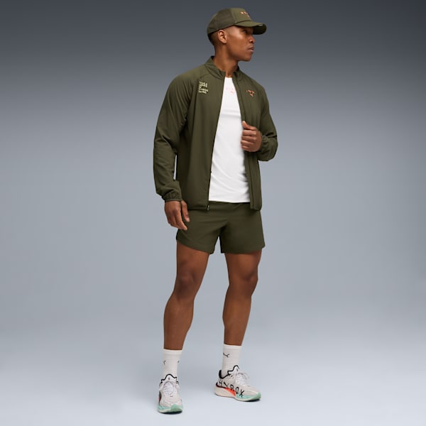 PUMA x HYROX ULTRAWEAVE Jacket Men, Dark Olive, large-ZAF
