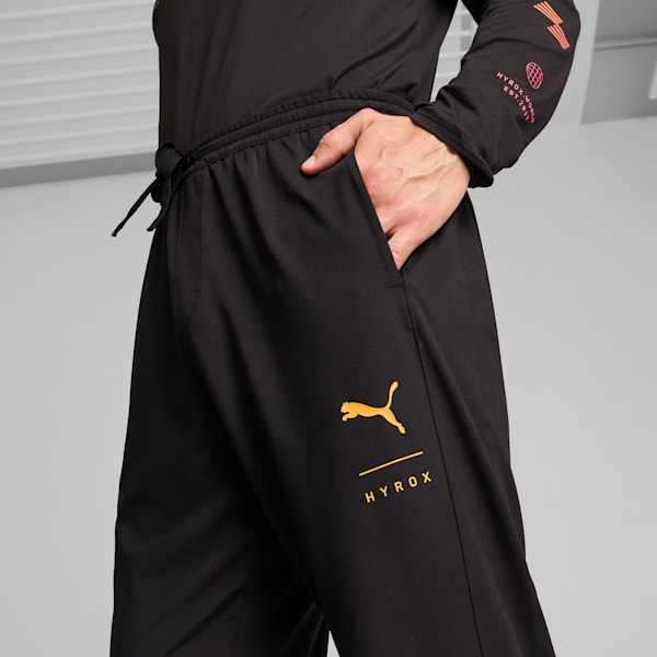 PUMA x HYROX CLOUDSPUN Sweatpants Men, PUMA Black, large-ZAF