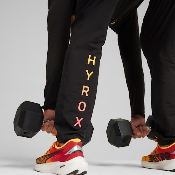 PUMA x HYROX CLOUDSPUN Sweatpants Men, PUMA Black, large-ZAF